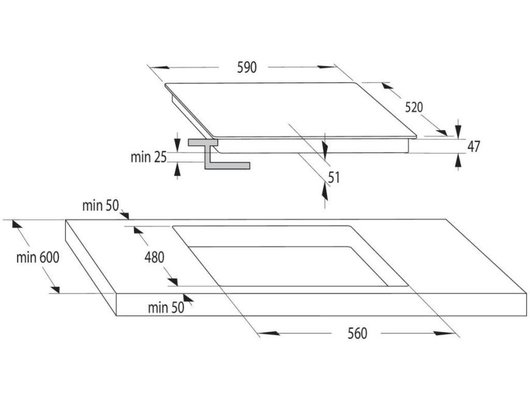 Варочная панель GORENJE ECS642BXE